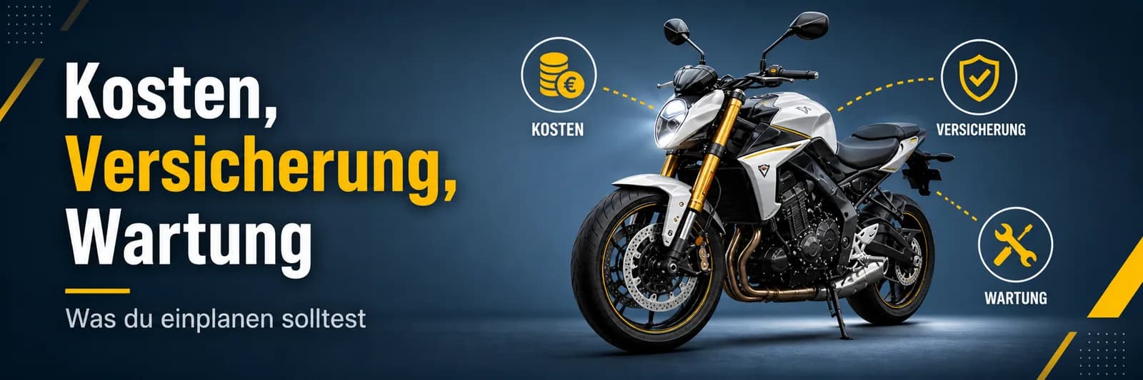 Kosten, Versicherung, Wartung: was du als Motorradbesitzer einplanen solltest