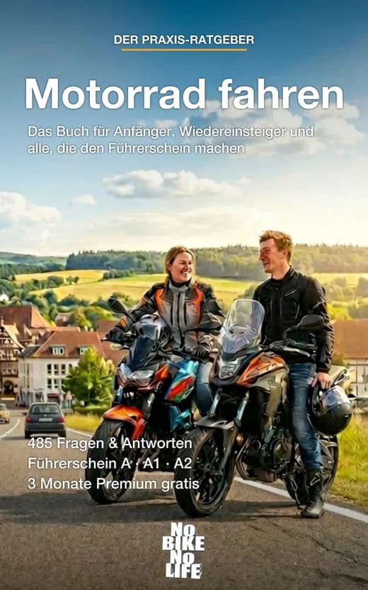 Buchcover der Ausgabe für Deutschland: Motorrad fahren
