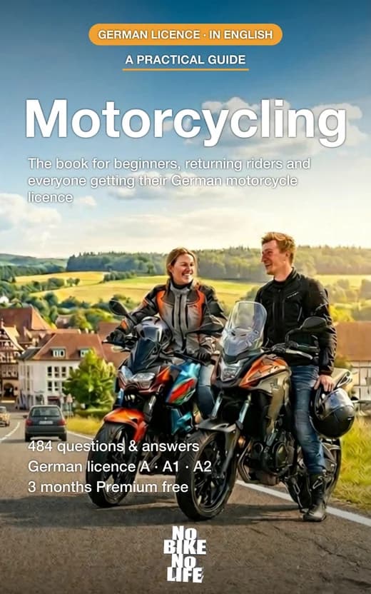 Buchcover der Ausgabe für Deutschland: Motorcycling