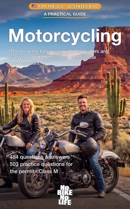 Buchcover der Ausgabe für Vereinigte Staaten: Motorcycling