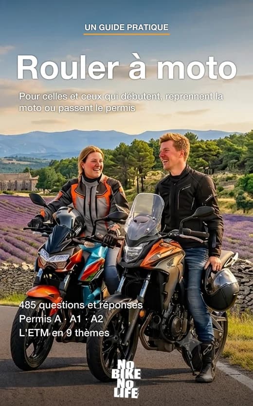 Buchcover der Ausgabe für Frankreich: Rouler à moto