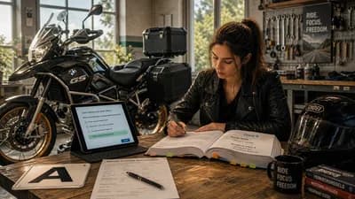 Motorrad Klasse A