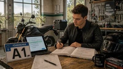 Motorrad Klasse A1