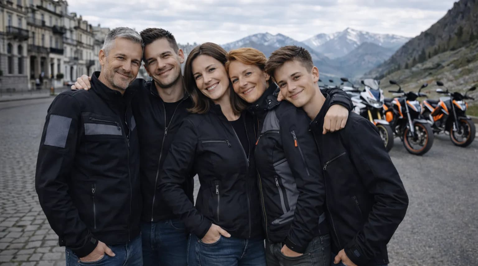 Das NBNL Team in den Alpen